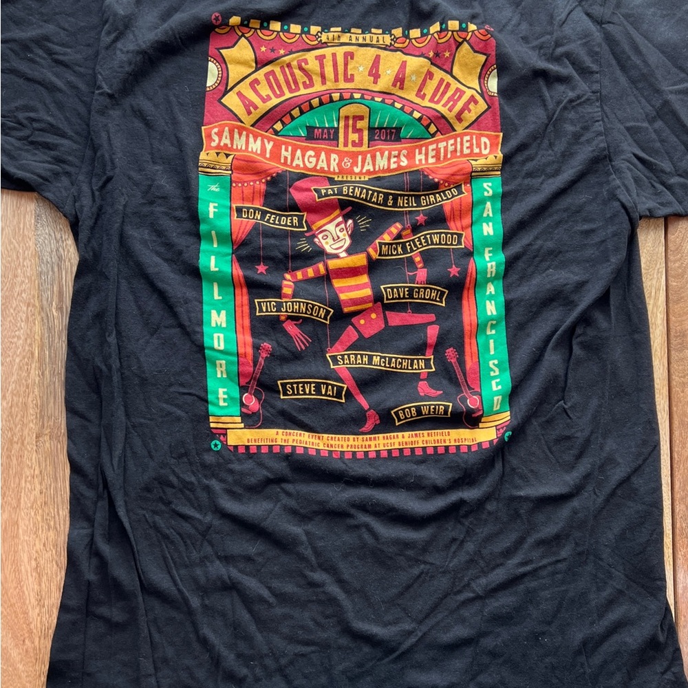 Acoustic 4 A Cure 2017 T-shirt L